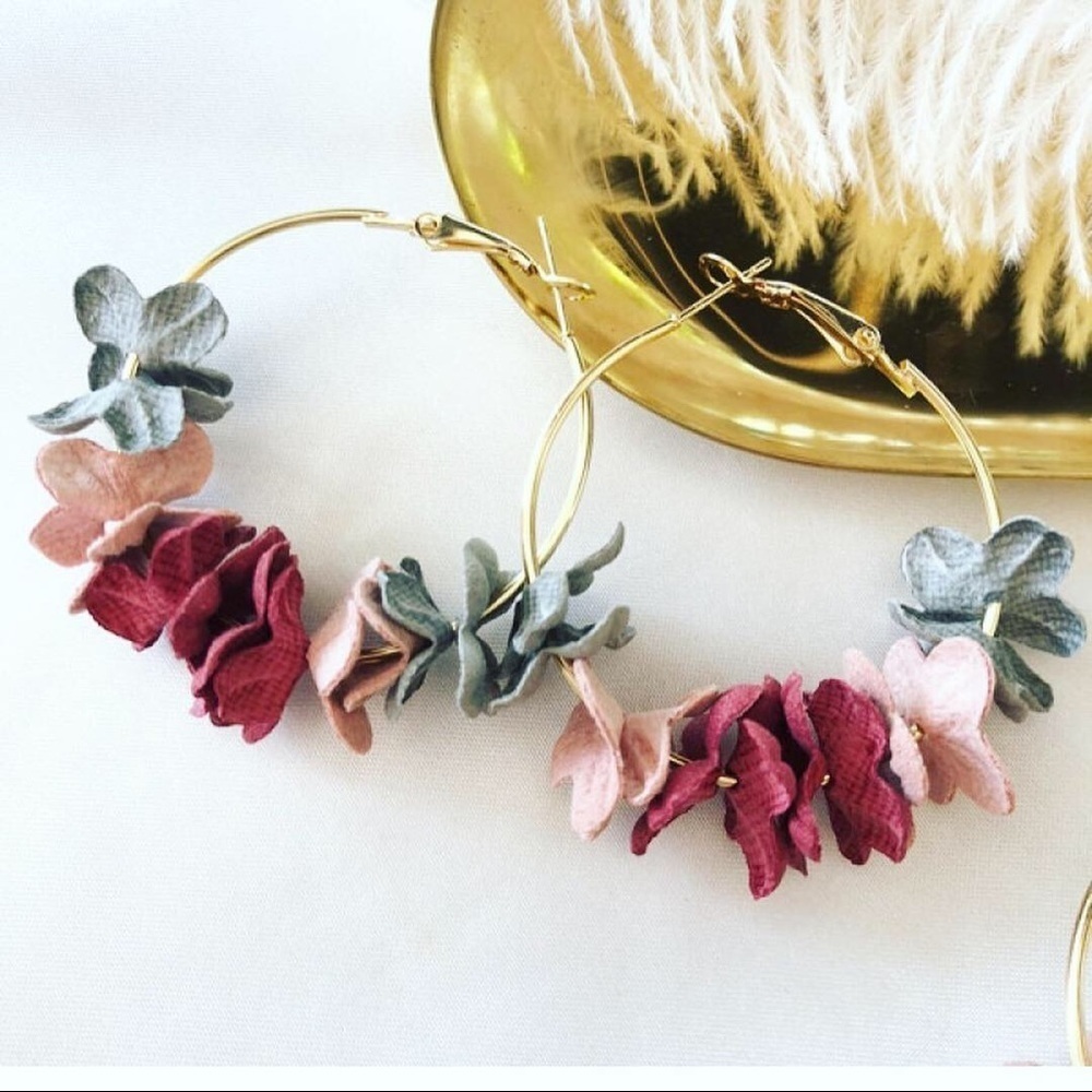 BOGO Flora Hoop Earrings